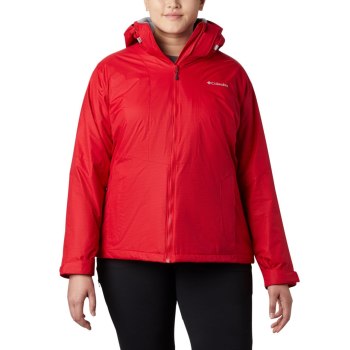 Columbia Ženske Jakne - Ruby River Interchange Plus Size Crvene | QWHG-34651